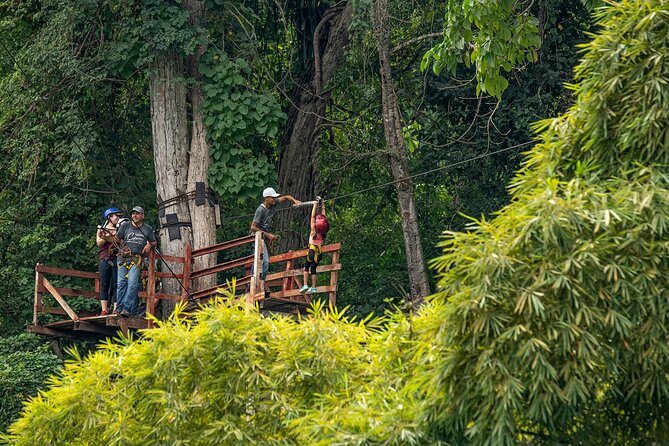 Sierra Madre Horseback Riding and Zipline with Lunch Included - About 10 zip lines over mountain valleys