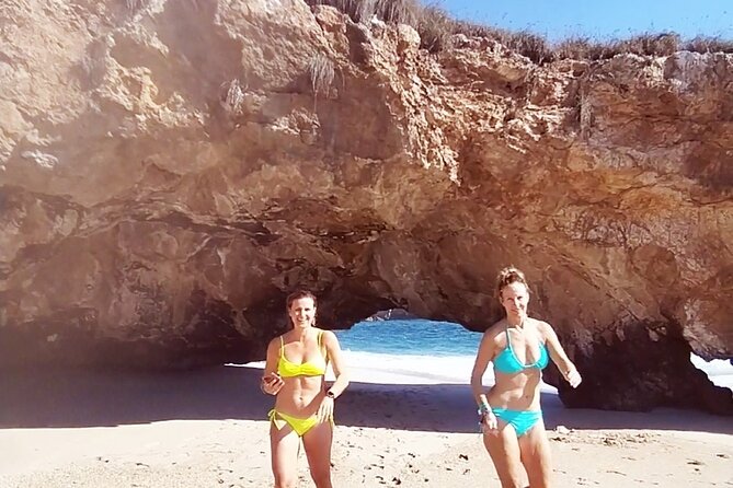 small groups SAFARI to Marietas Islands including Hidden Beach - Whale watching from December 10 through March 23