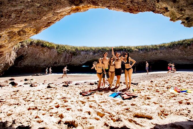 small groups SAFARI to Marietas Islands including Hidden Beach - La Bufadora, the marine geyser