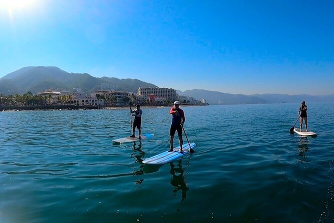 Stand Up Paddle Boarding Adventure in Puerto Vallarta - Approaching Los Muertos pier