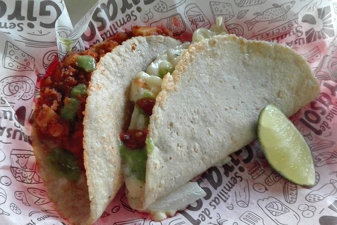 Taco101 - daytime taco walk - all inclusive. - The tortilla factory stop