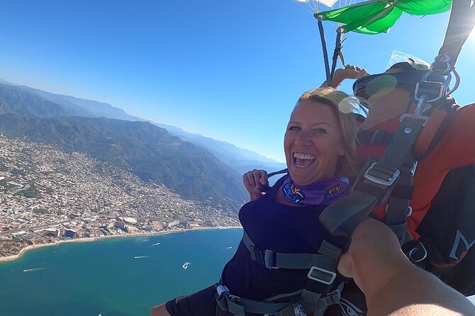 Tandem Skydive in Puerto Vallarta With Beach Landing - The 25-minute flight over Puerto Vallarta