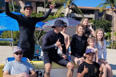 Vallarta surf lesson with Pickup Included