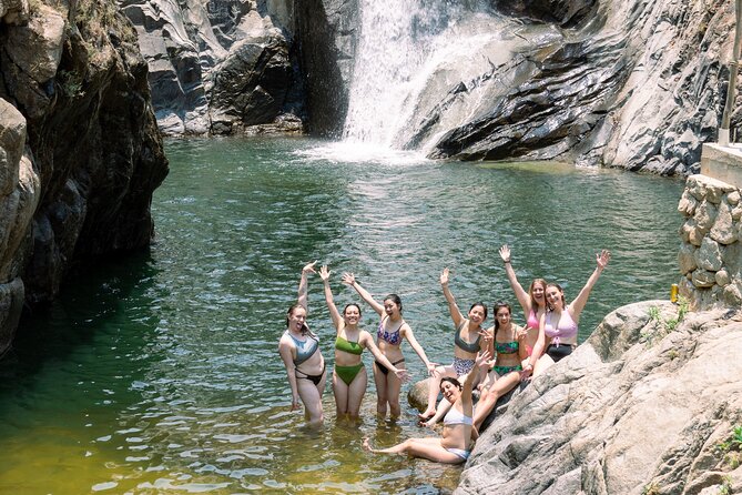 Waterfall in the jungle of Puerto Vallarta - Walking through Quimixto to the falls