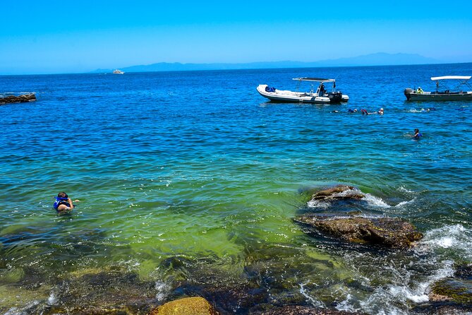 Yelapa Escape & Snorkeling in Puerto Vallarta by Speedboat - Los Arcos closes the day with granite cliffs
