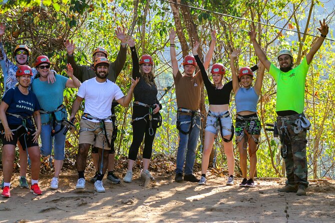 Zip Line Adventure in the heights in Puerto Vallarta 11 lines - What the 11 lines feel like in practice