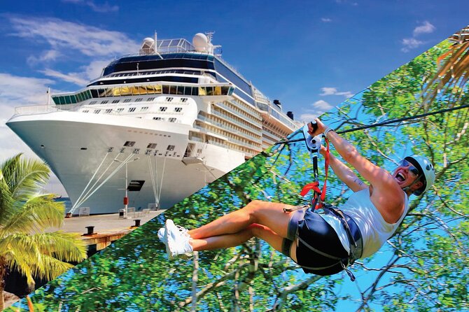 Zip Line for Cruise Ship Passengers, Puerto Vallarta Jungle Adventure - Eight lines with changing speeds and views